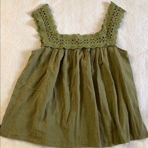 Olive Green Kids Top(NEW)
